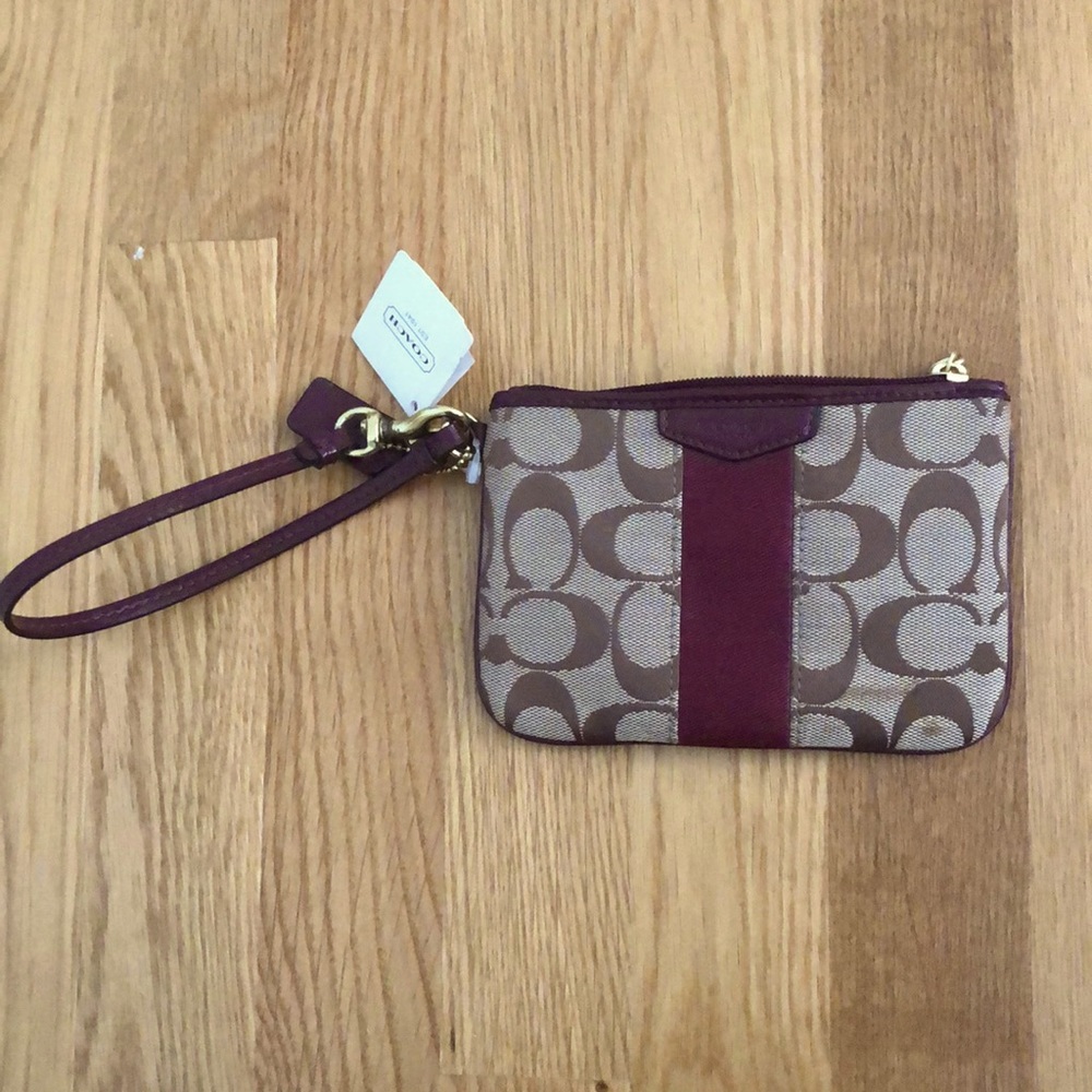 NWT Coach Wristlet
